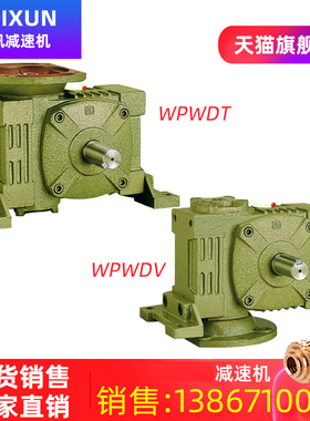 WPWDT蜗轮蜗杆减速机WPWDV涡轮减速器 小型立式变速器