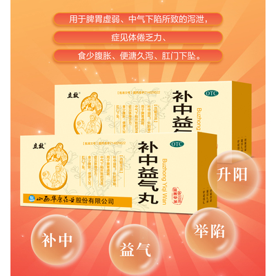 【立效】补中益气丸9g*10丸/盒