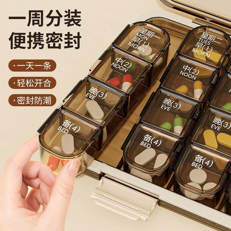 【当日发货】便携式药盒分装盒