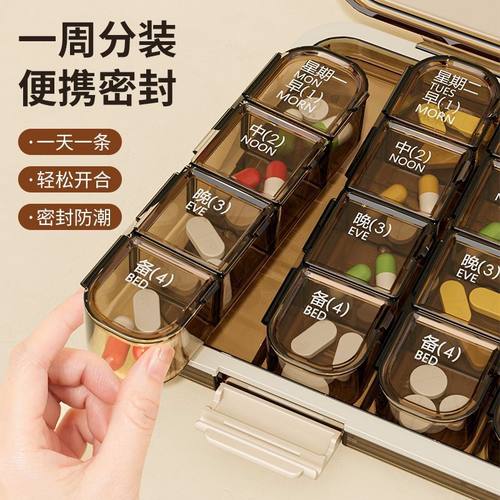 【当日发货】便携式药盒分装盒