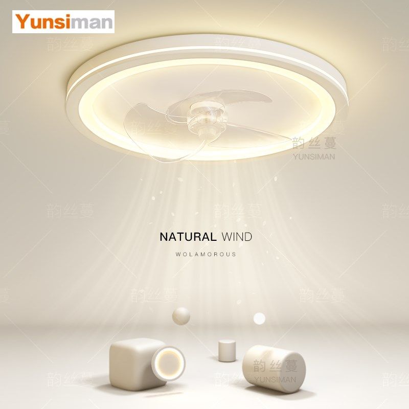 创意风扇灯卧室灯简约现代led吸顶灯客厅灯餐厅房间2024新款灯具