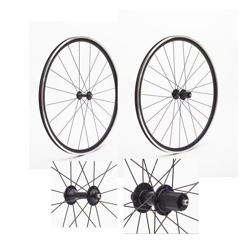 慧羽手工--700c公路自行车4培林轮组 72响铝塔基11速 高强度轮组