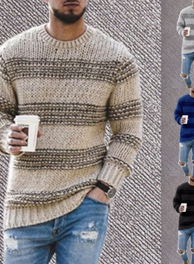Sweaters man wool Sweater men for clothes Winter Pullovers