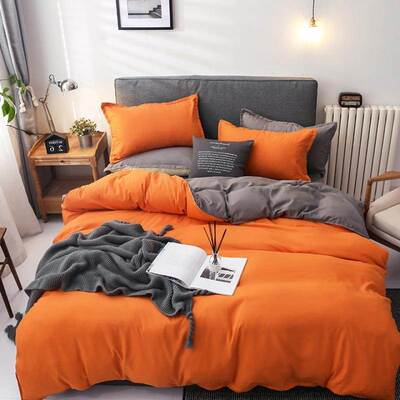 bed sheets set cotton quilt duvet cover beddings 4sets Queen