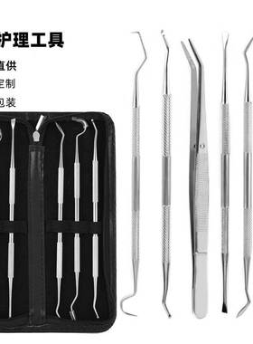 Stainless steel dental tool oral care dental tool set endosc