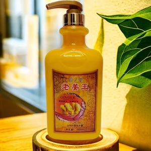 韵之堂强歌强哥老姜王洗发水露生姜汁健发止痒清爽去屑1000ml