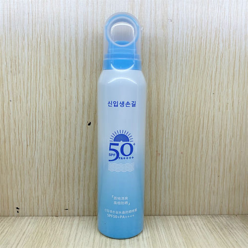 蕾琪水晶防晒喷雾SPF50+透明无色户外清爽隔离学生党军训防紫外线