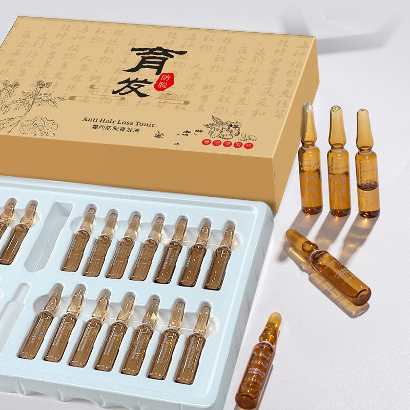 姜约防脱育发液生姜浓密蓬松头发养发头皮精华液育发液套盒