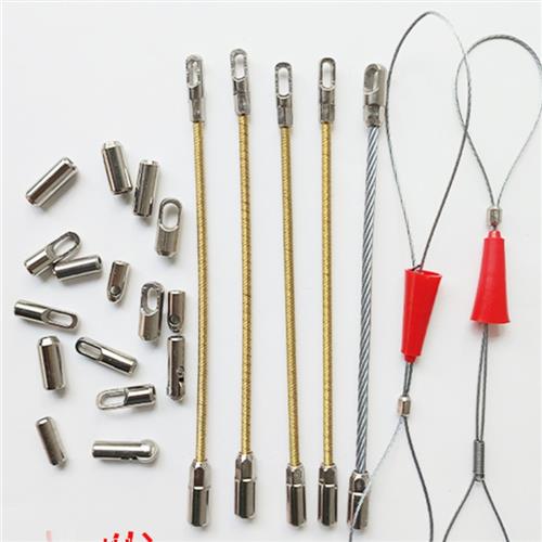 龙源龙穿线机高锰钢丝穿线机弹簧头扁钢头对紧器转盘配件