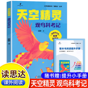 2026春 读思达 天空精灵 观鸟科考记 郭耕 著 整本书阅读 三年级 下册 快乐读书吧 3年级