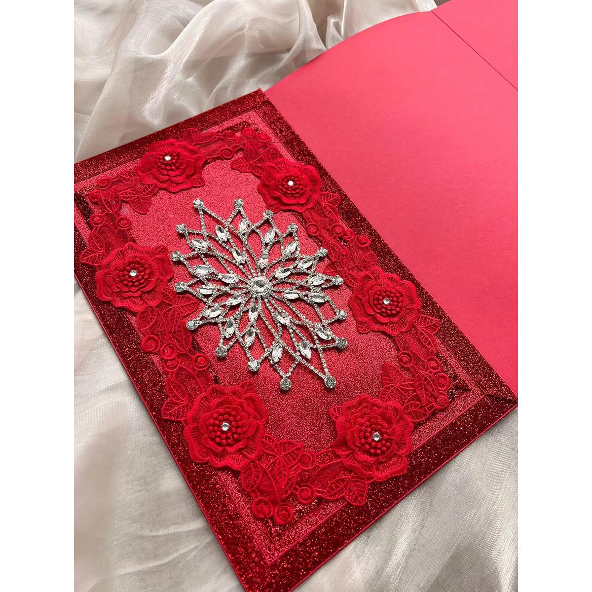 结婚记账本礼金簿礼簿本嘉宾礼单本签名册婚礼签到本创意定 制