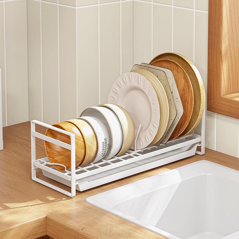 窗台窄款碗碟沥水架厨房置物架小型家用碗盘碗筷碗柜收纳沥水碗架