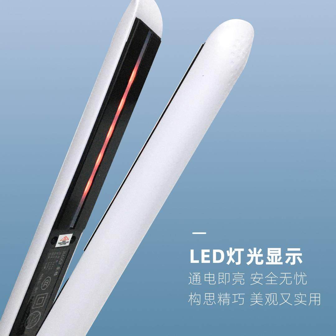 拉直发电夹板懒人刘海直发器直卷两用不伤发卷发棒家用烫发板发廊