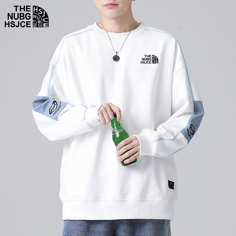 正品官网南北面向男士卫衣春秋休闲运动宽松潮牌潮流圆领长袖t恤T,男装,卫衣,淘宝优惠券,粉丝福利购,淘宝优惠卷