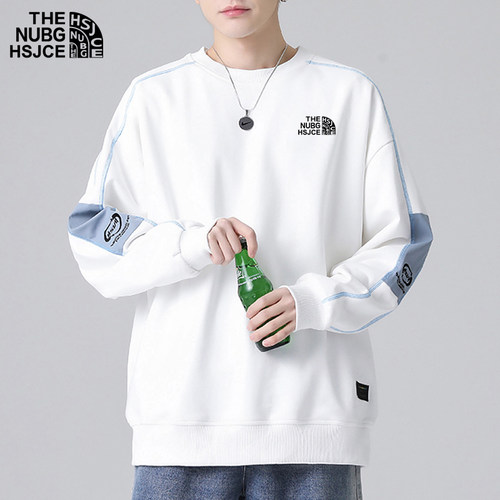 官网男士卫衣春休闲运动圆领长袖