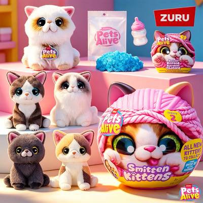 ZURU佩特宠物毛线猫咪第二代