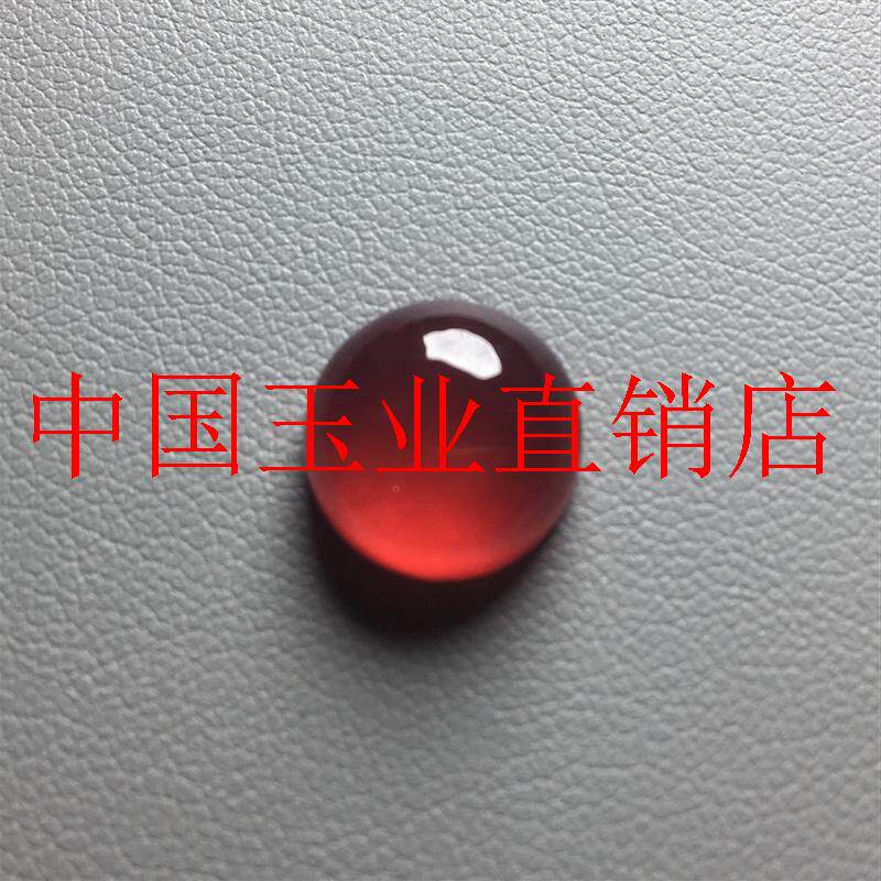 满色红翡裸石戒面鸽子蛋碧玉戒面