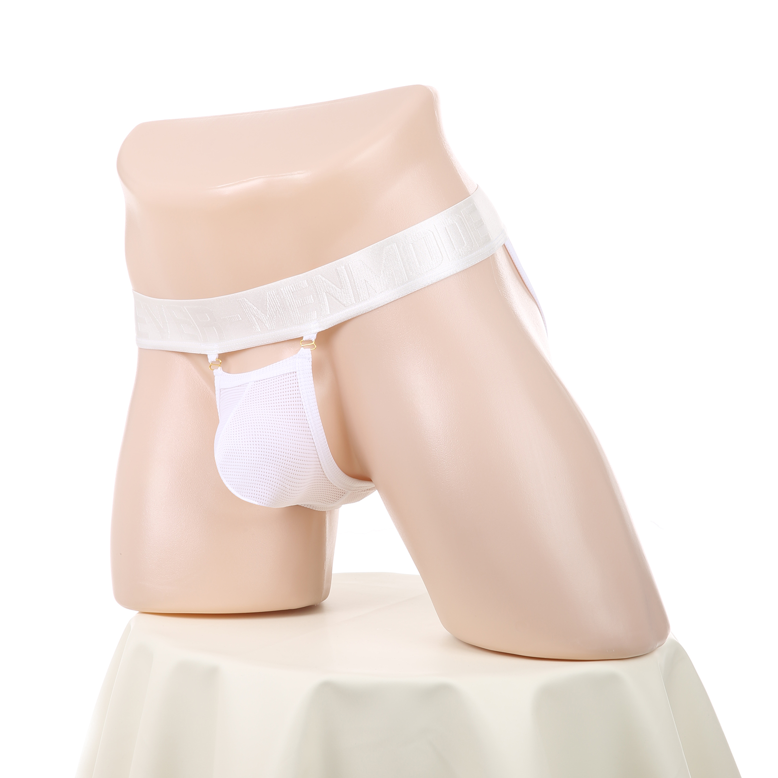 男士性感低腰内裤网孔透气高叉三角裤U凸紧身小裤衩个性特色潮