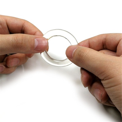 3只装男用硅胶环橡胶锁精环提型环半透明高弹力柔软圆环