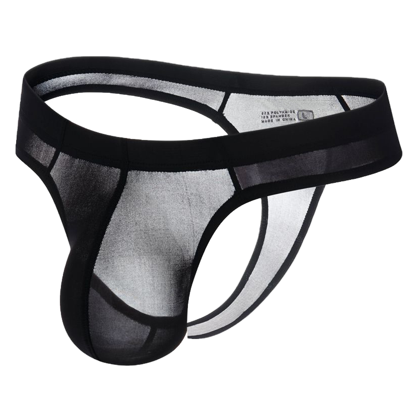 性感透明丁字裤低腰提臀小内裤