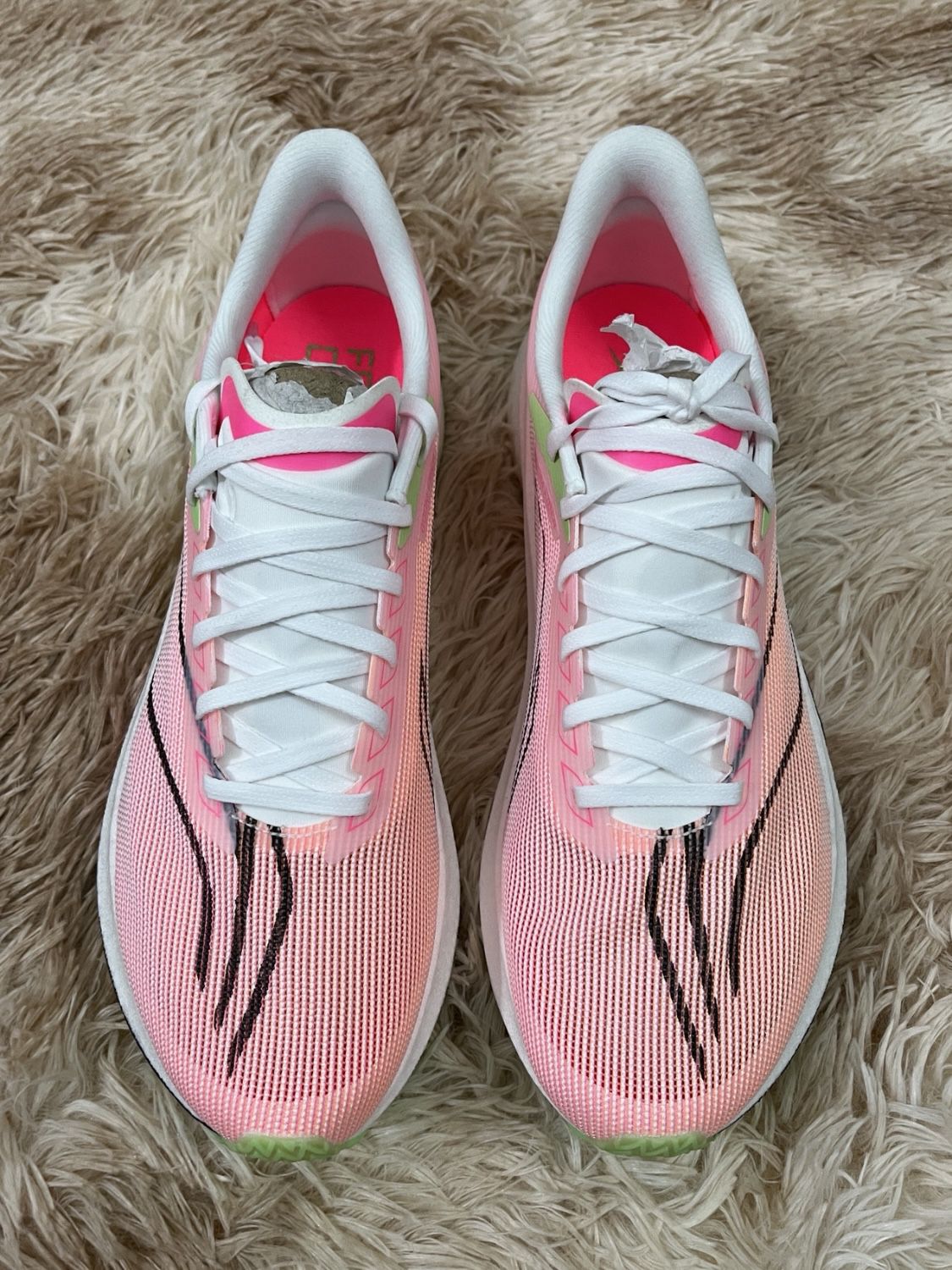 李宁 LiNing 飞电4C 男女体测竞速碳板䨻丝透气缓震跑鞋ARMU005