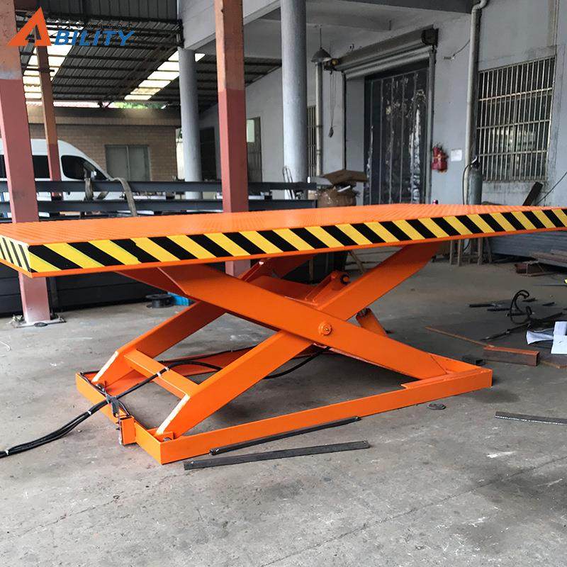 加工定制固定式卸货升降平台 载重1吨2吨5吨剪叉式电动液压举升机