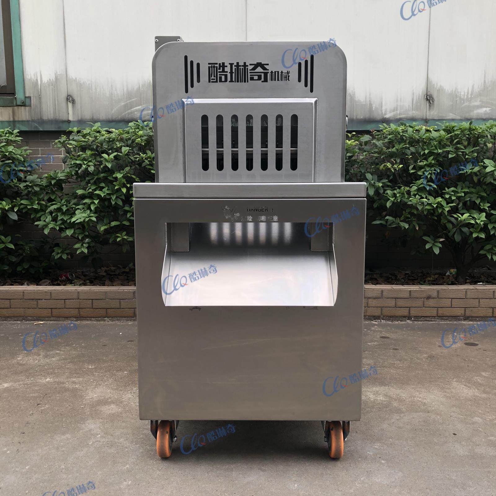 大型冻肉切块机速冻大排骨切丁机冻猪脚切块机304不锈钢输送切丁,橡塑材料及制品,橡胶,淘宝优惠券,粉丝福利购,淘宝优惠卷