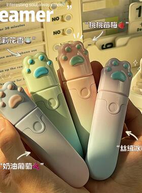 修正带ins高颜值可爱猫爪简约创意涂改带大容量顺滑不断带改正带