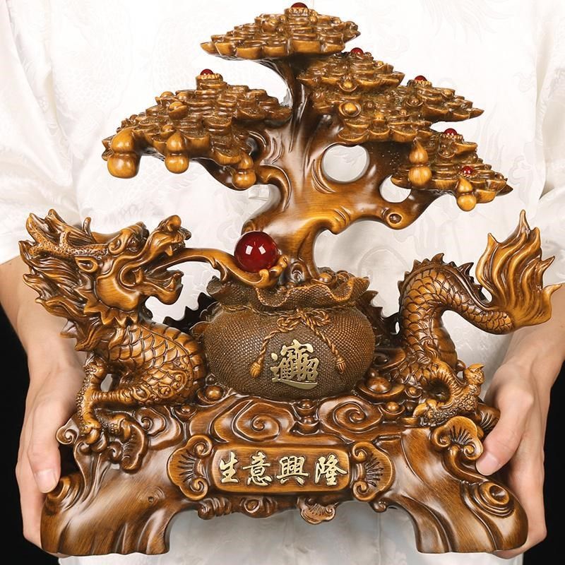 财源广进发财树摆件客厅酒柜收银台招财进宝金蟾装饰送店铺开业礼,家居饰品,装饰摆件,淘宝优惠券,粉丝福利购,淘宝优惠卷