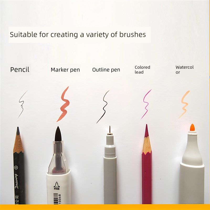 加厚荷兰白卡纸A4美术绘画8K开硬卡丙烯马克笔纸手工手抄报专用纸