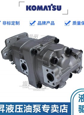 小松KOMAT装载机双联泵WA300/WA320/350齿轮泵705-51-22000/20280