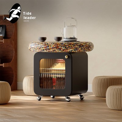 Tide leader小户型客厅可移动茶台阳台茶车现代简约多功能茶桌