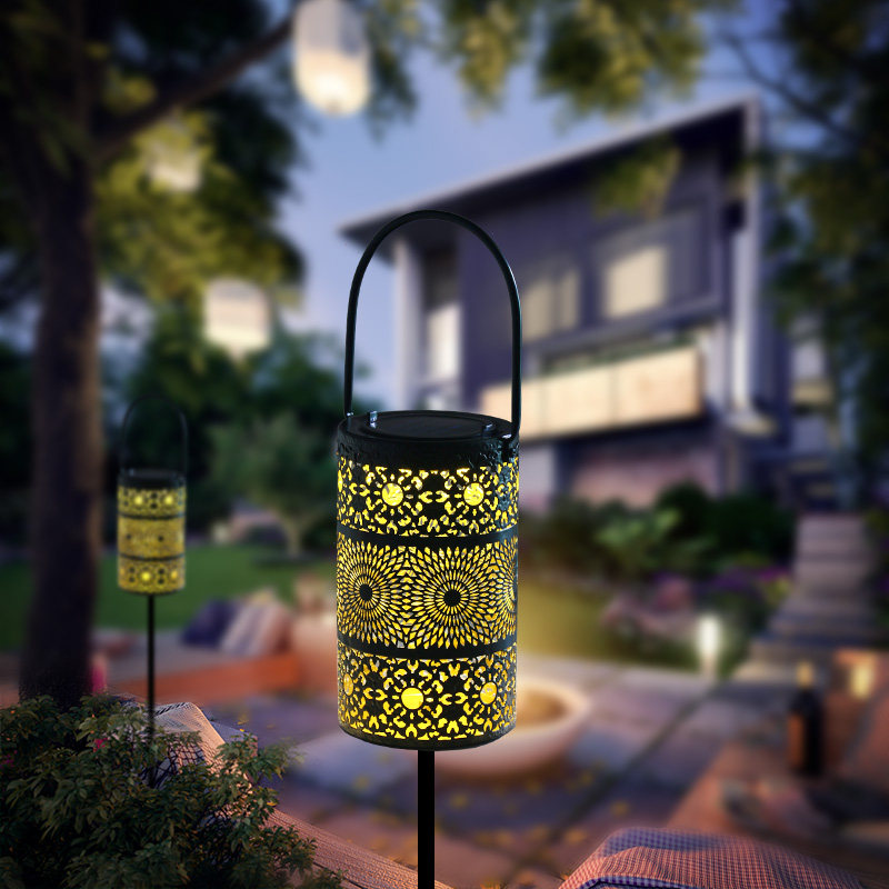 太阳能草坪灯户外庭院防水家用别墅小区花园插地灯光影景观装饰灯