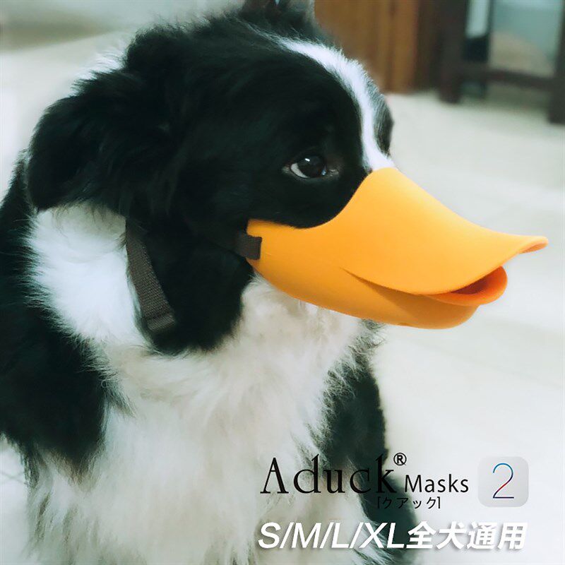 边牧专用狗狗鸭子嘴套防乱吃乱叫咬人幼犬口罩护嘴罩大型犬止吠器