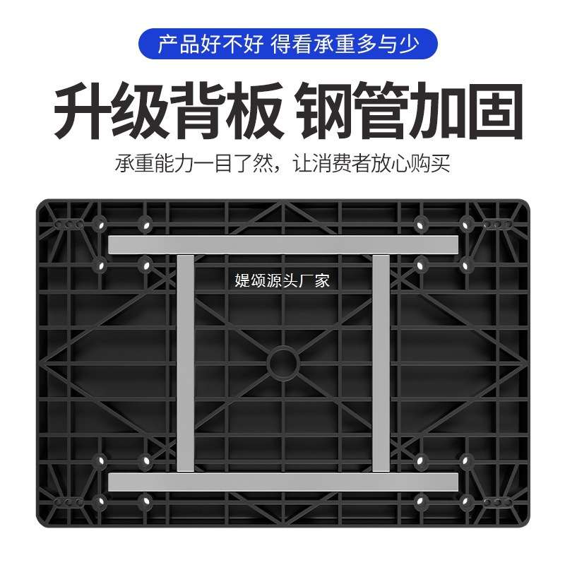 A手推车小拉车方管加固搬运车轻便折叠平板车静音四轮拖车