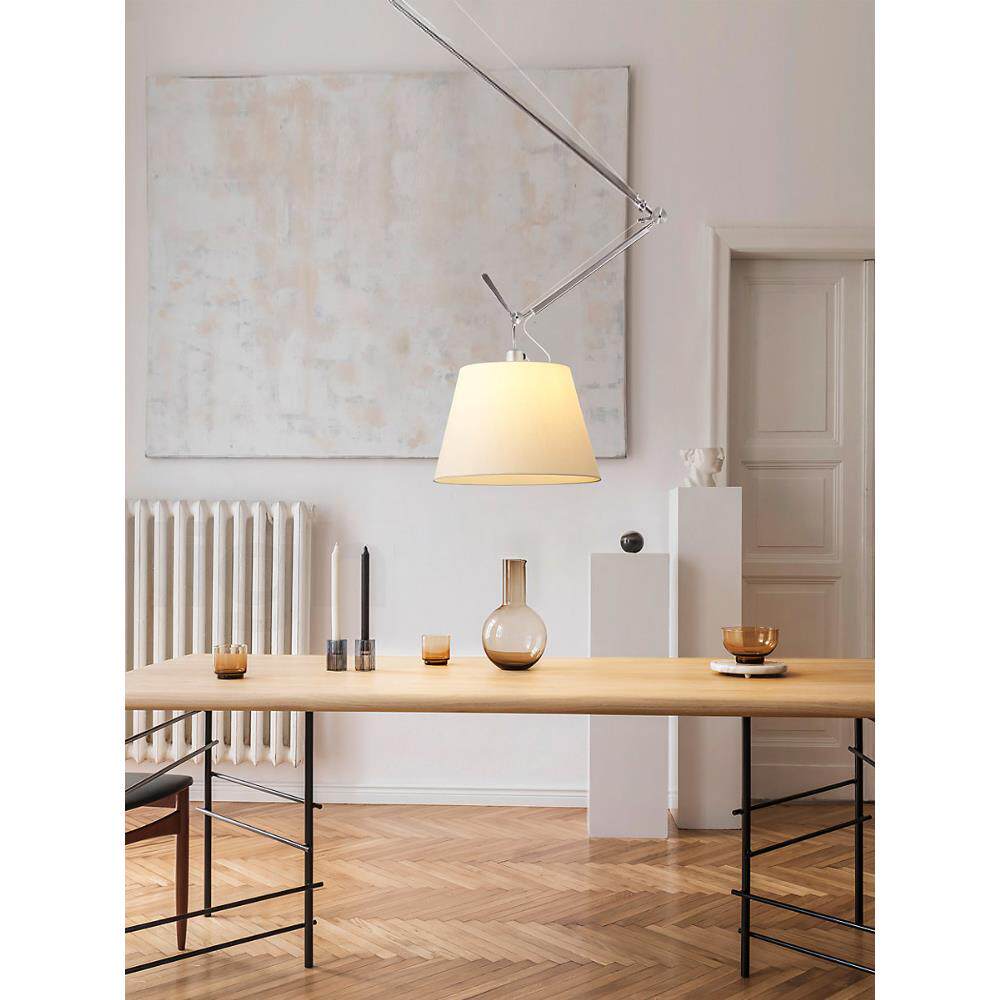 Artemide书房可移位中古餐厅吊灯Tolomeo摇臂悬挂卧室工作室灯具