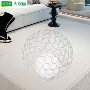 客厅简约现代装 饰落地灯高颜值百搭镂空球中球网红室内护眼灯378L