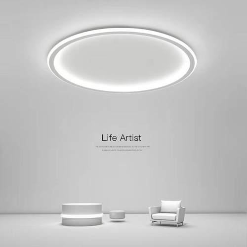 简约现代LED吸顶灯薄款大气客厅灯卧室书房餐厅护眼阳台走廊灯饰