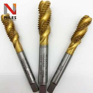 机用丝攻M3 M10 镀钛机用丝锥 M12 螺旋丝锥 YAMAWA