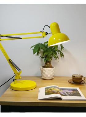 9WLED 长臂折叠护眼台灯工作学习书桌卧室美甲纹绣维修绘画化妆修