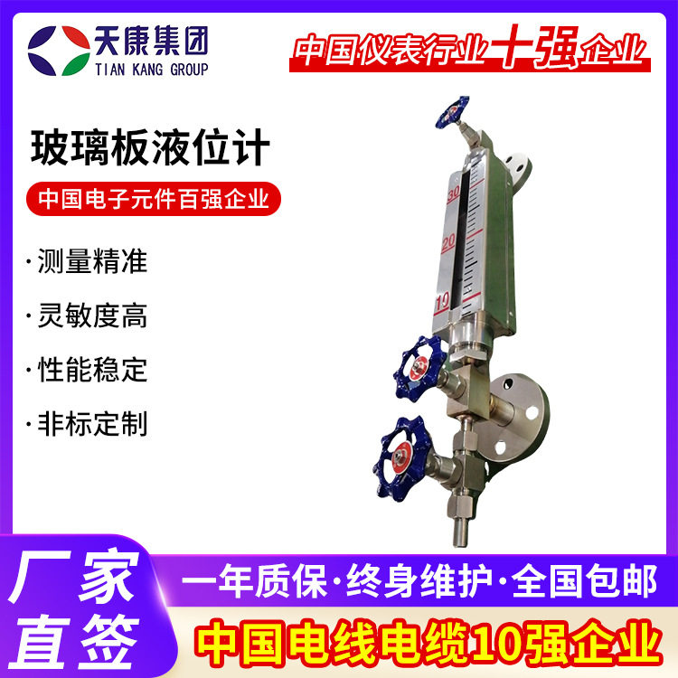 天康玻璃板液位计耐温260度