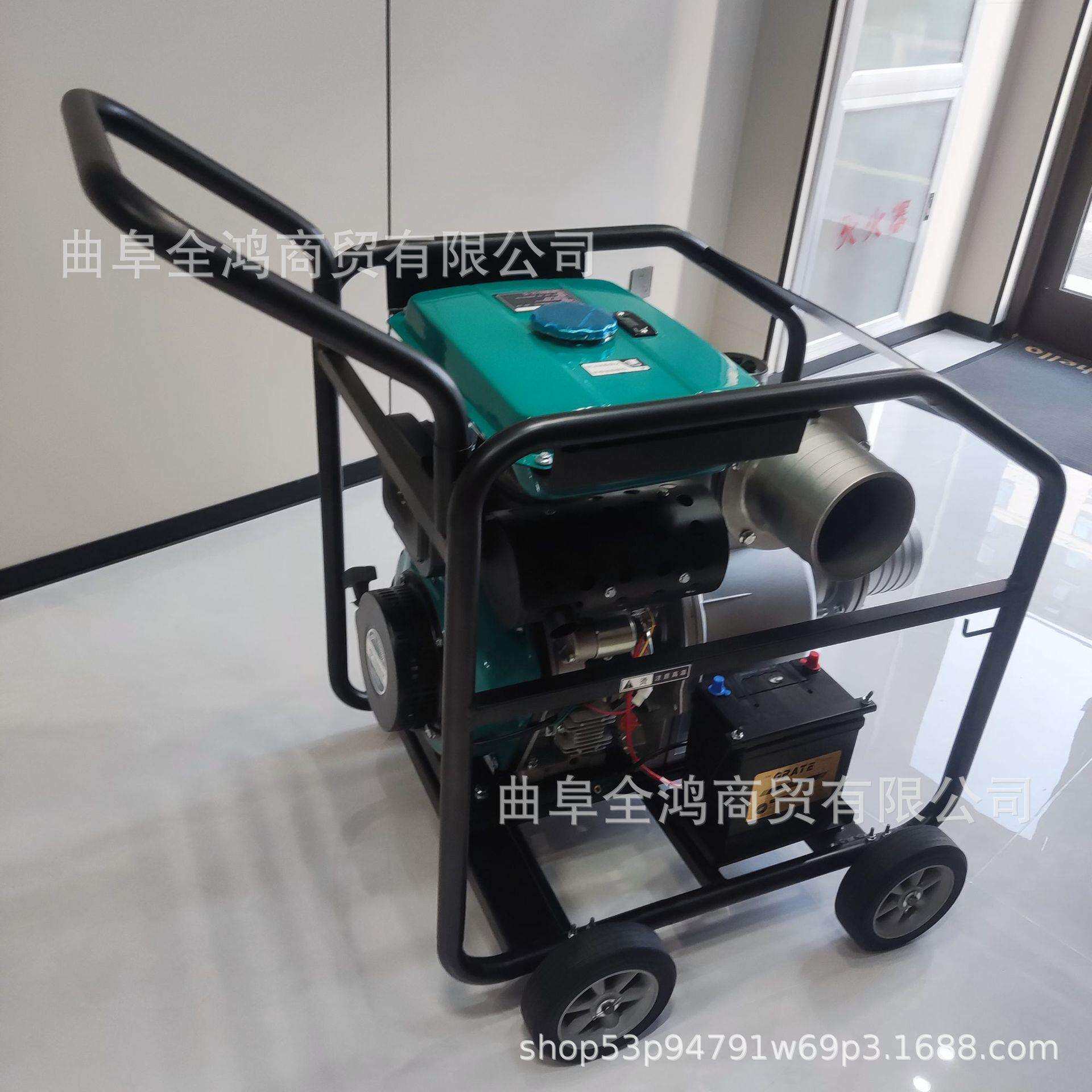 192风冷柴油6寸自吸泵市政应急防汛快速污水泵农业灌溉抽水机
