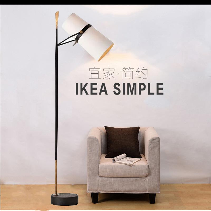 北欧设计师落地灯客厅书房床头简约创意护眼立式遥控时尚台灯