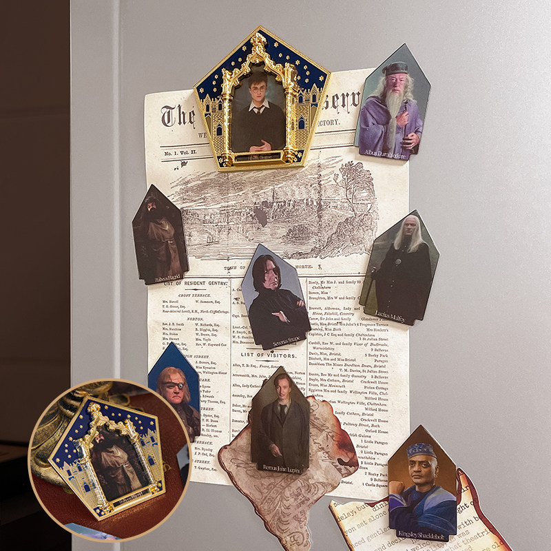 哈利波特正版周边巧克力蛙相框可替换磁吸冰箱贴创意个性生日礼物,模玩/动漫/周边/娃圈三坑/桌游,影视/明星周边,淘宝优惠券,粉丝福利购,淘宝优惠卷