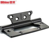 黑色不锈钢合页4寸加厚折叠门铰链子母轴承合页普通型免开槽