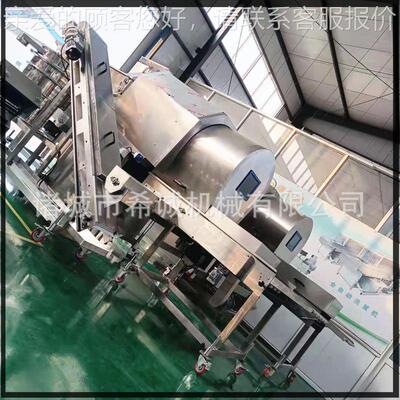 鱼块粉设备 全自动滚酥筒上机 小粉肉xc-400滚筒上裹粉机 盐酥鸡