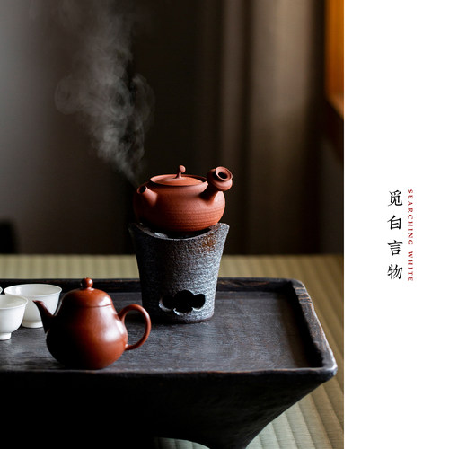迷你小炭炉砂铫壶套组手工煮茶炉