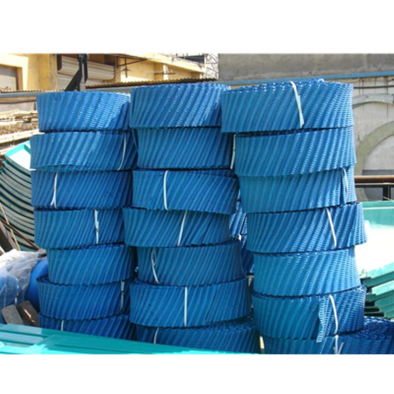 料供应圆形冷塔填 冷却却塔用pMRKvc散热冷胶片 中央空调却塔填料