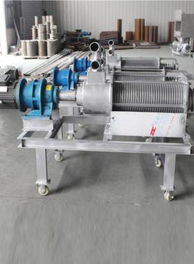 微式滚筒干湿滤分离机 旋转不PUW锈钢养殖猪鸡粪脱水固便牛液分离