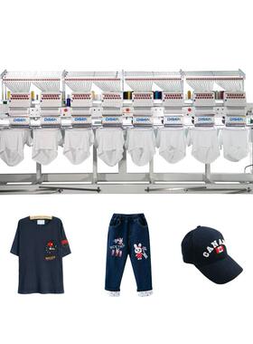 全自动绣花机高速电脑刺绣头机服绣花机装 embrDSC-W150oidery ma